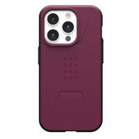 Thumbnail for UAG Civilian Magsafe Back Case for iPhone 15 Pro Max - Bordeaux