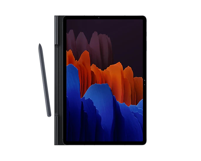 Samsung Galaxy Tab S7+ Book Cover - Mystic Black