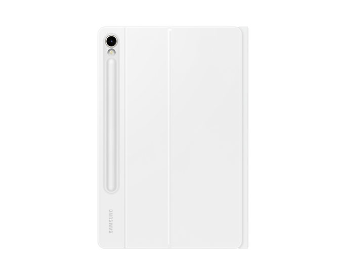 Samsung Book Cover Keyboard with Trackpad for Galaxy Tab S9 / S9FE - White