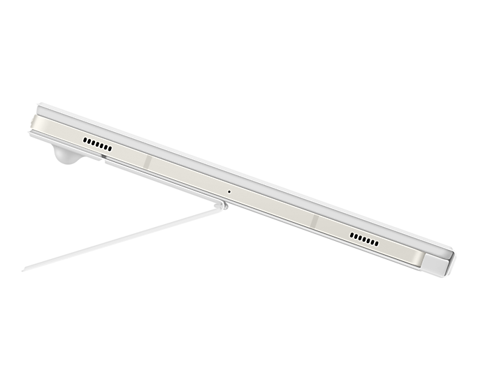 Samsung Book Cover Keyboard with Trackpad for Galaxy Tab S9 / S9FE - White
