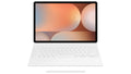 Samsung Book Cover Keyboard with Trackpad for Galaxy Tab S9FE+ / S9+ / S10+ - White