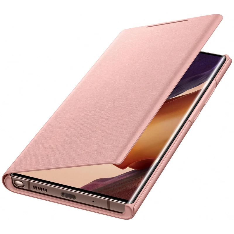 Samsung Led View Cover Case for Galaxy Note20 Ultra (6.9") - Mystic Bronze
