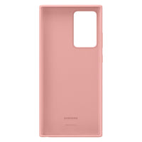 Thumbnail for Samsung Silicone Cover for Galaxy Note20 Ultra - Brown