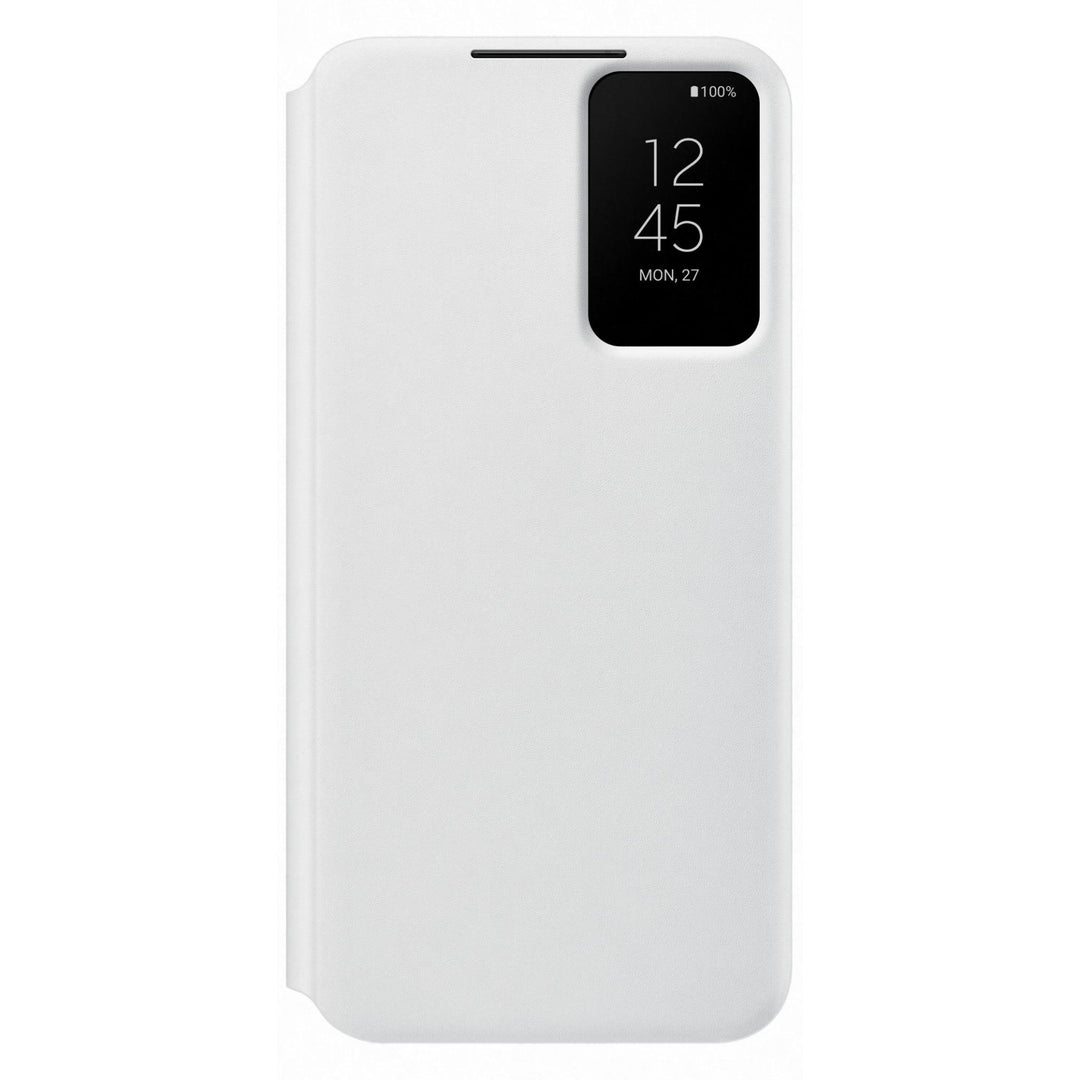 Samsung Smart Clear View Cover for Galaxy S22 Plus - White