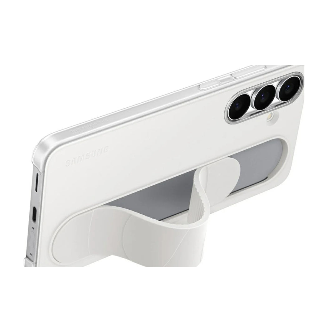 Samsung Standing Grip Case for Galaxy S25 FE- White