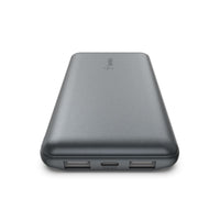 Thumbnail for Belkin Boostcharge Slimline Power Bank 10,000 mAh 15W Battery Pack - Space Grey