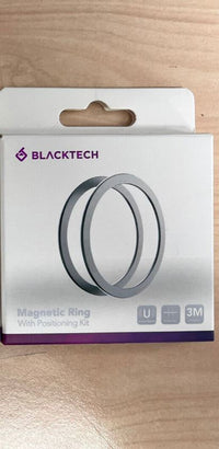 Thumbnail for Blacktech Magenetic Ring for MagSafe 3M Adhesive Universal Phone Silver