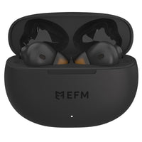 Thumbnail for EFM Boston TWS Earbuds With Wireless Charging - Black