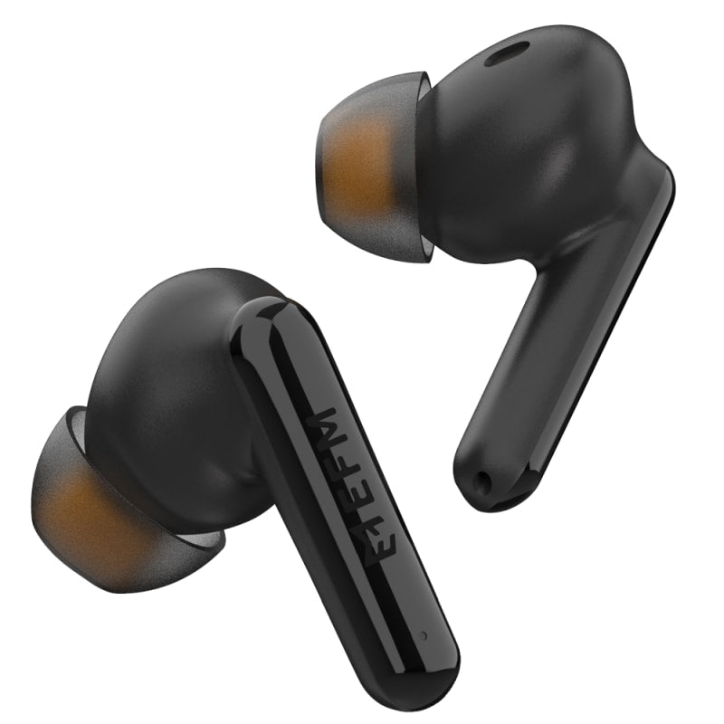 EFM Boston TWS Earbuds With Wireless Charging - Black