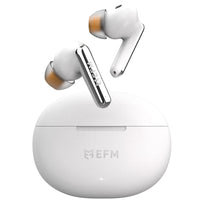 Thumbnail for EFM Boston TWS Earbuds With Wireless Charging - White