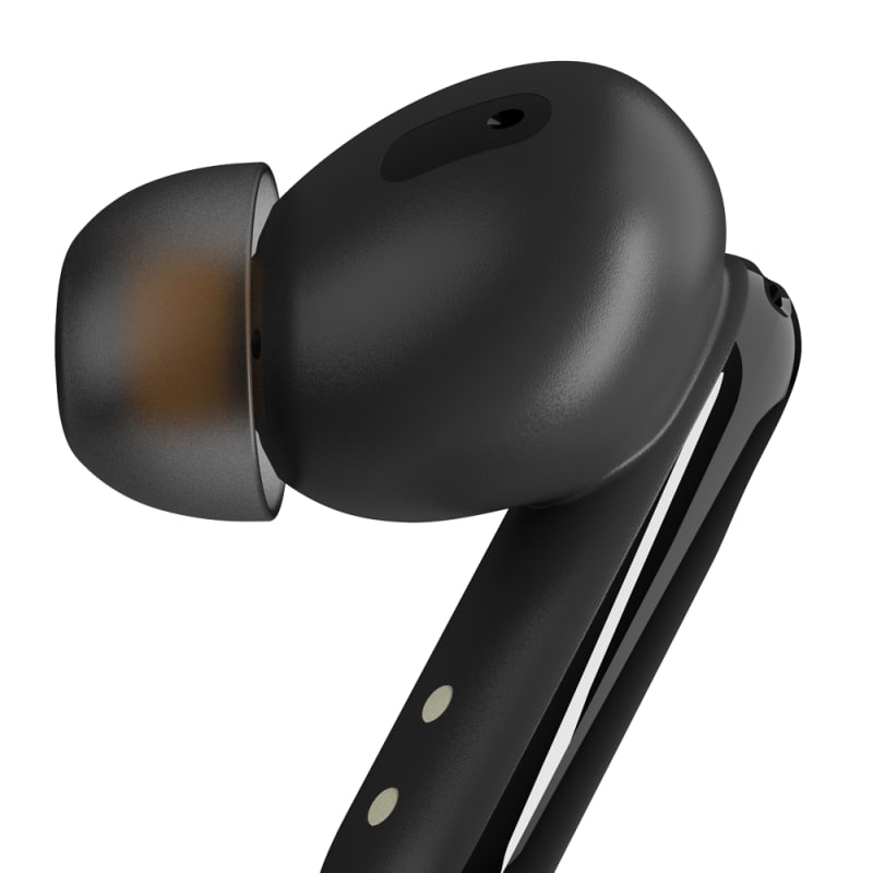 EFM Chicago TWS Earbuds with Advanced Active Noise Cancelling - Black