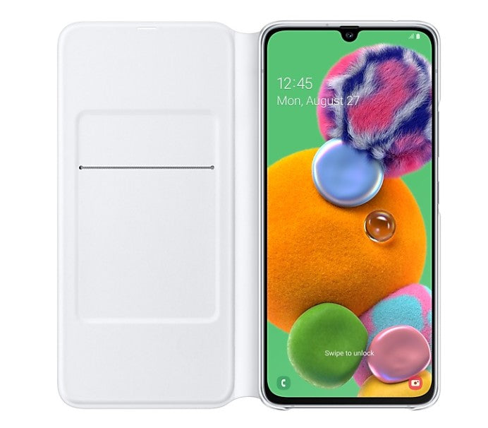Samsung Galaxy A90 5G Wallet Cover - White