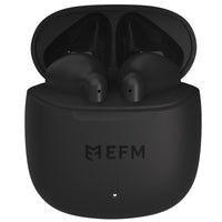 Thumbnail for EFM Kansas TWS Earbuds with Fast Charge - Black
