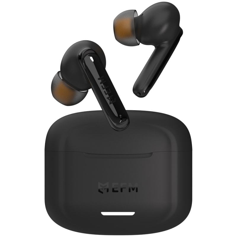 EFM New Orleans TWS Earbuds with Active Noise Cancelling - Black