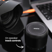 Thumbnail for EFM Cloudbreak Mini Bluetooth Speaker With Dynamic Lighting Effects - Black