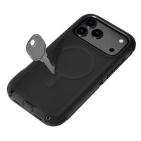 Thumbnail for Blacktech Defender Series Magsafe Case with Separable Clip for Samsung Galaxy S26 Ultra - Black
