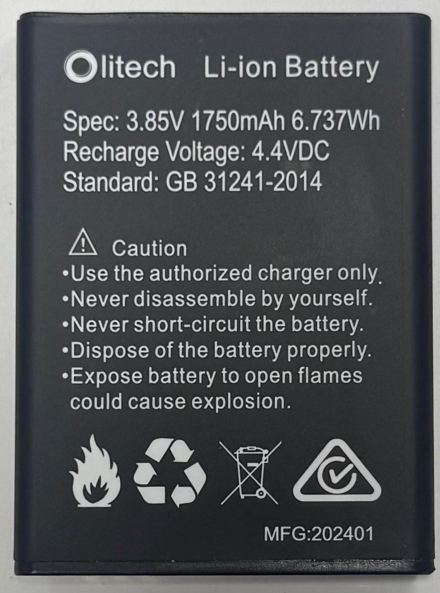 Olitech Replacement battery for Olitech EasyFlip SMART