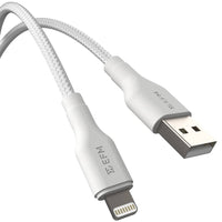 Thumbnail for EFM USB-A to Lightning Braided Power & Data Cable 2m White