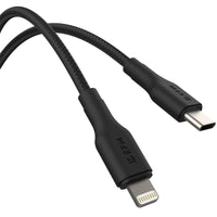 Thumbnail for EFM USB-C to Lighting Braided Cable for Apple Devices - 2M Length