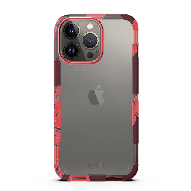 EFM Cayman Case Armour with D3O Crystalex for iPhone 13 Pro (6.1" Pro) - Thermo Fire