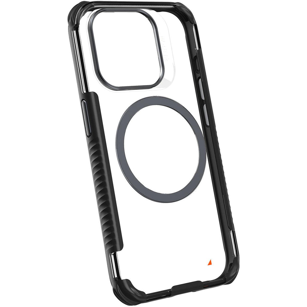 EFM Cayman Case with D3O BIO for iPhone 15 Pro - Clear Black
