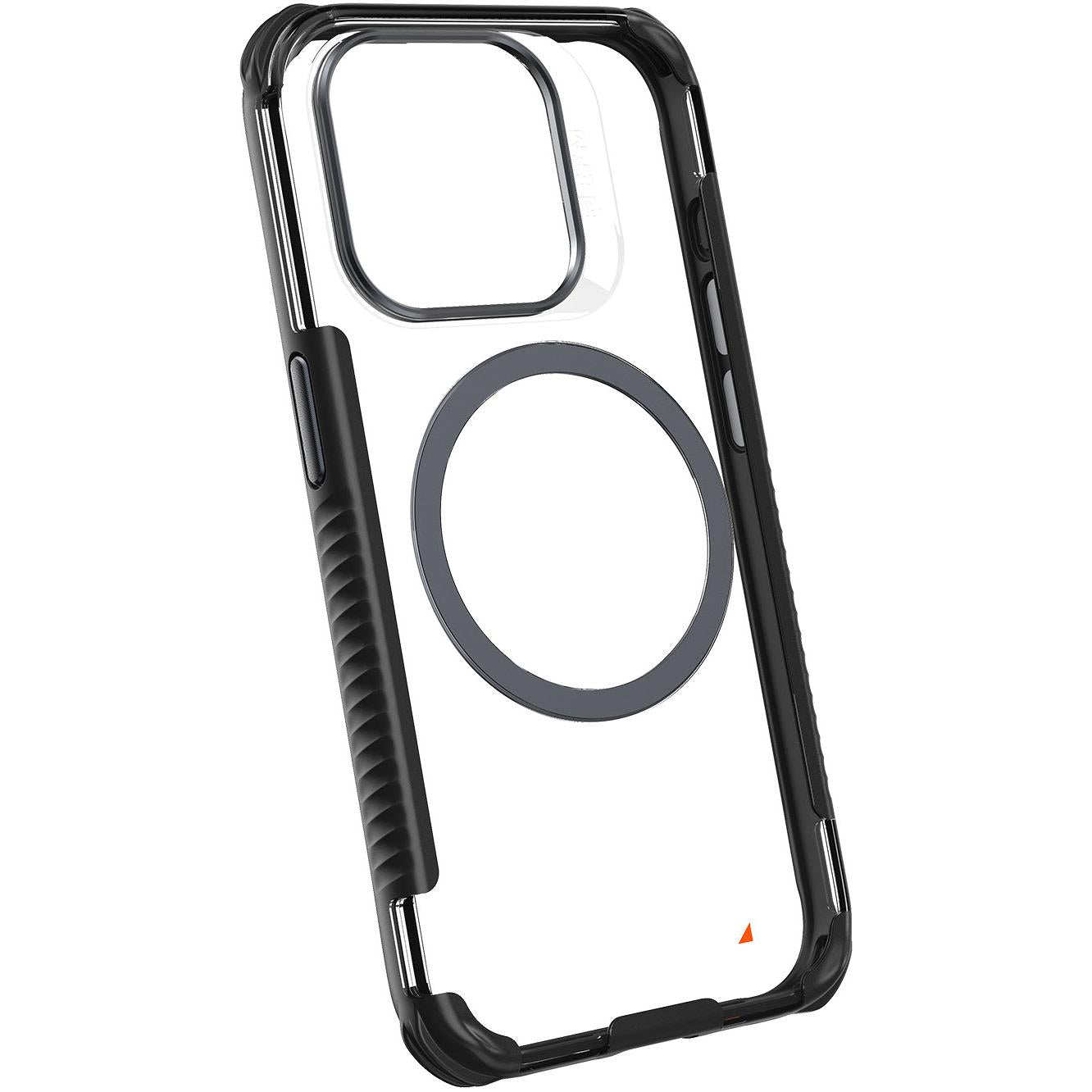EFM Cayman Case with D3O BIO for iPhone 15 Pro - Clear Black