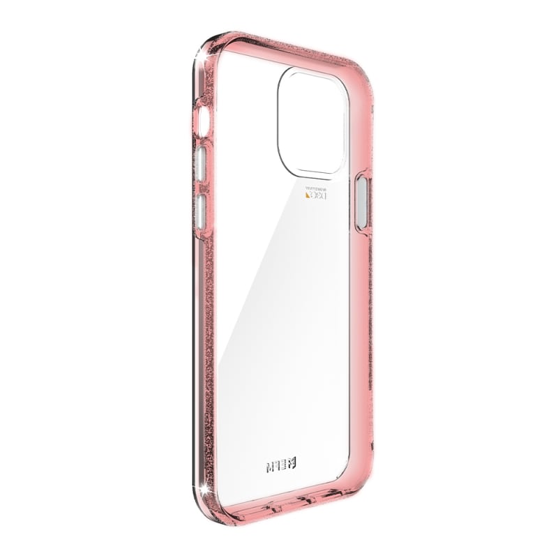 EFM Aspen Case Armour with D3O Crystalex For iPhone 12/12 Pro 6.1" - Glitter Coral