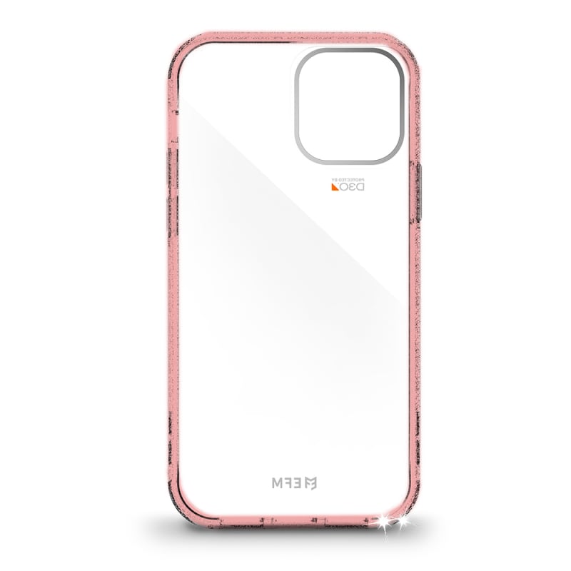 EFM Aspen Case Armour with D3O Crystalex For iPhone 12/12 Pro 6.1" - Glitter Coral