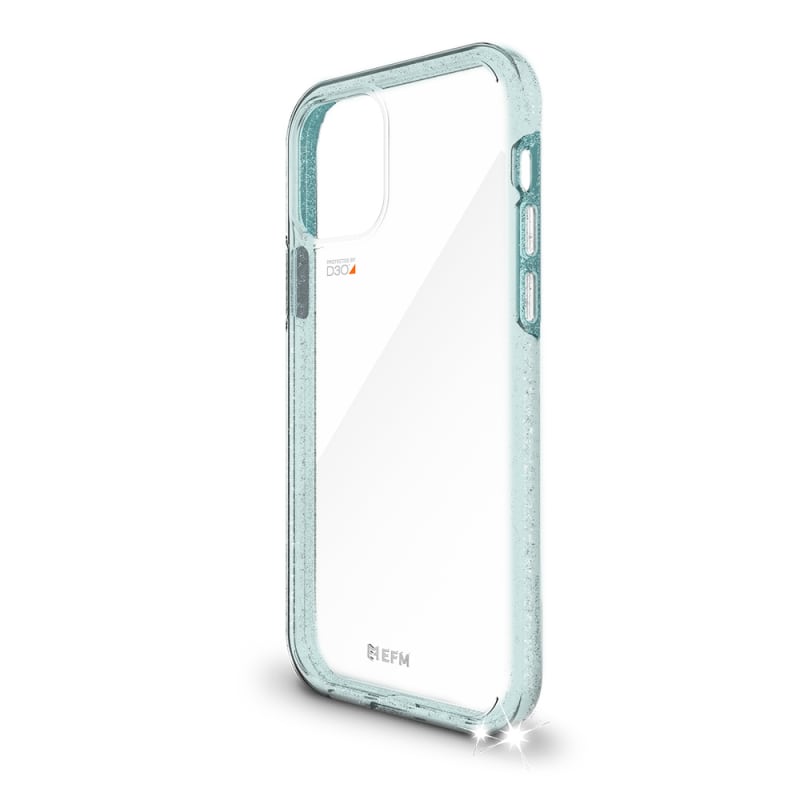 EFM Aspen Case Armour with D3O Crystalex For iPhone 12/12 Pro 6.1" - Glitter Mint