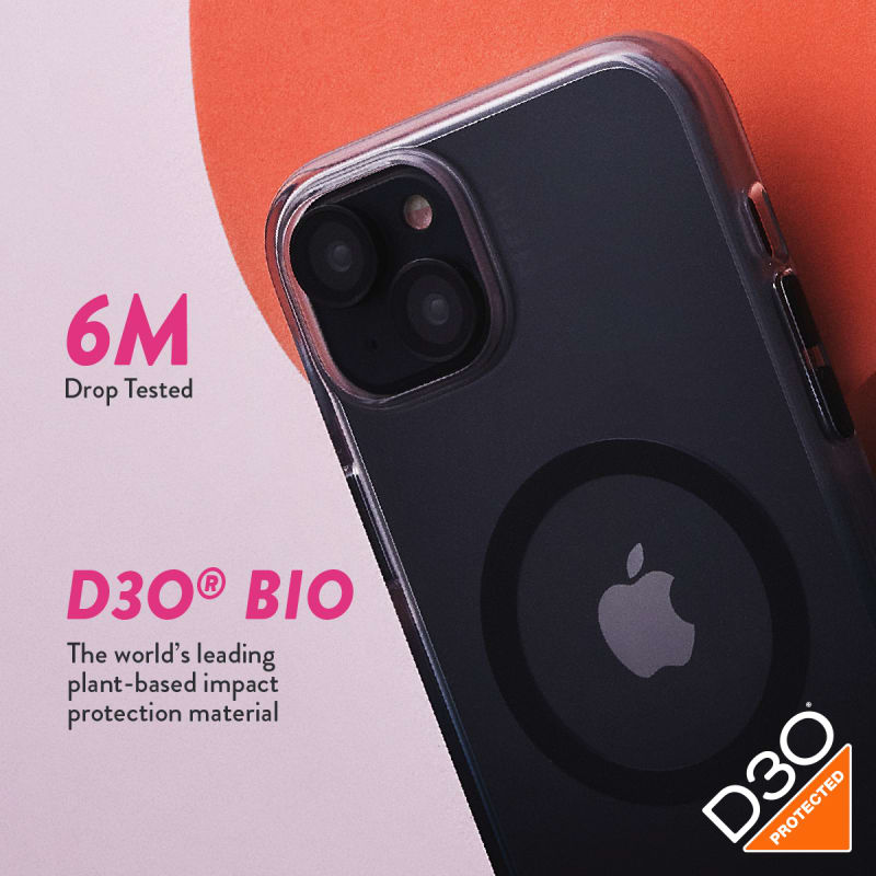 EFM Cayman Case with D3O BIO for iPhone 15 Pro - Clear