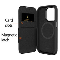Thumbnail for EFM Monaco E-leather Wallet Case Armour With D3O Plus Suits Iphone 15 Pro Max - 6.7
