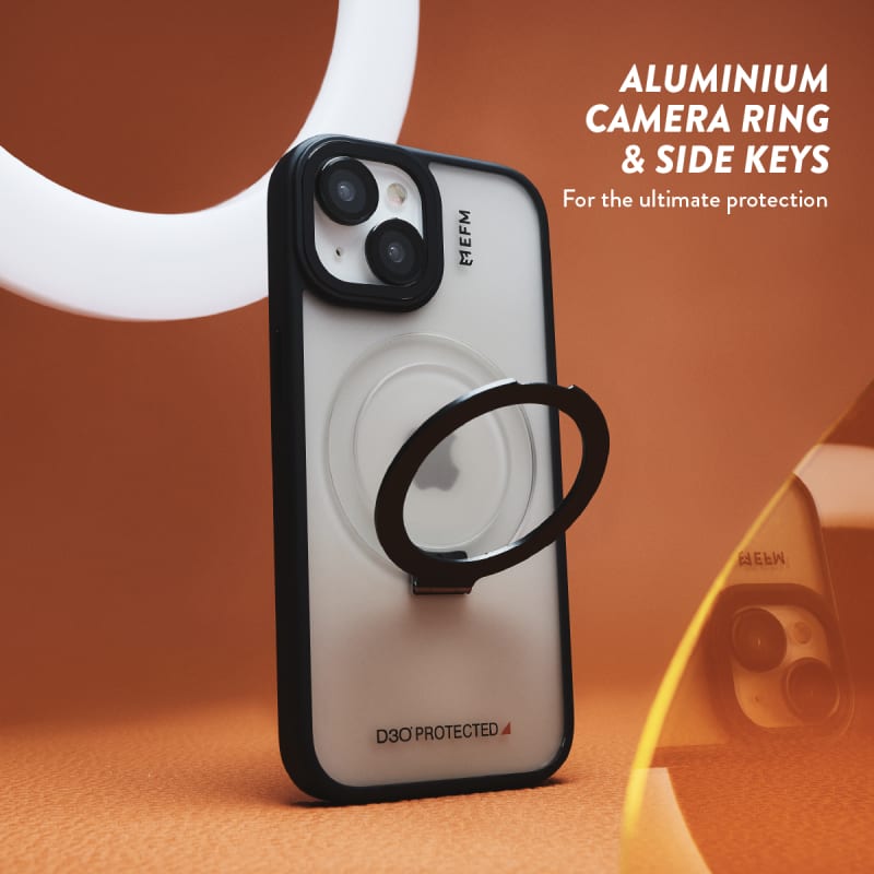 EFM Alta Case Armour with D3O Bio for iPhone 15 Plus - 6.7" - Black