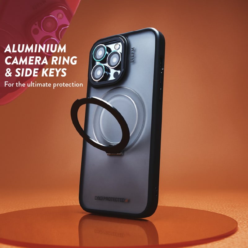 EFM Alta Case Armour with D3O Bio for iPhone 15 Pro Max - 6.7" Pro - Black