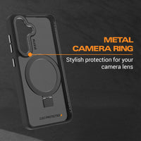 Thumbnail for EFM Alta Case Armour with D3O BIO for Samsung Galaxy S24+ - Clear / Black