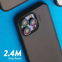 Thumbnail for EFM Zurich Case Armour for iPhone 15 Pro Max - Smoke Black