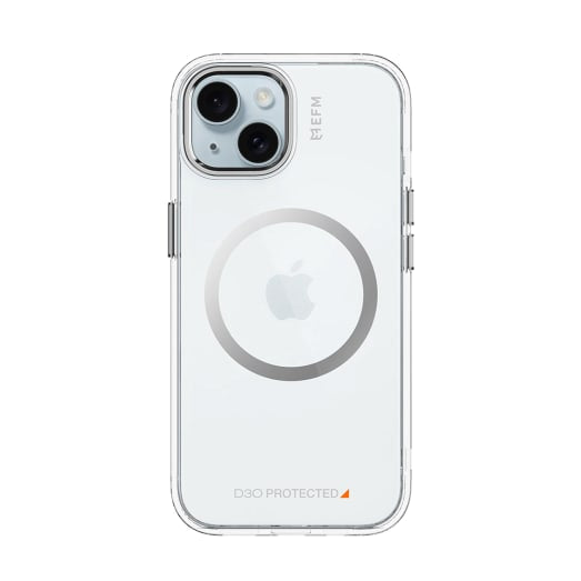 EFM Volta Case Armour with D3O BIO for iPhone 15 - Clear