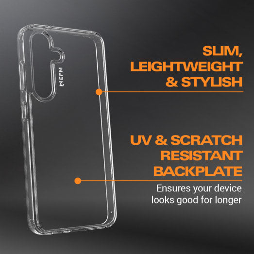 EFM Volta D3O BIO Case Armour Samsung Galaxy S24 Clear