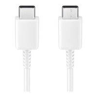 Thumbnail for Samsung USB-C to USB-C Fast Charging Cable - 60W - White - (ECO-FRIENDLY PACK)