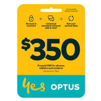 Thumbnail for Optus $350 Prepaid 365 Day Phone SIM - A flexible Longterm Prepaid