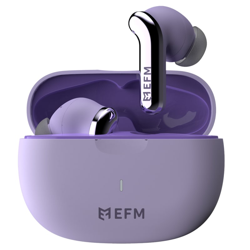 EFM TWS Seattle Hybrid ANC Earbuds - Purple