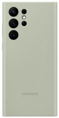 Thumbnail for Samsung Silicone Cover for Galaxy S22 Ultra - Green