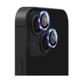 EFM Camera Lens Protector for iPhone 15 / 15 Plus - Rainbow