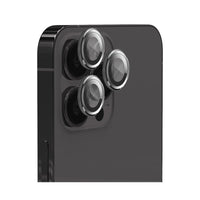 Thumbnail for EFM Camera Lens Screen Armour for iPhone 15 Pro / 15 Pro Max - Carbon