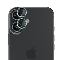 Thumbnail for EFM Camera Lens Screen Armour for iPhone 16 and 16 Plus- Rainbow