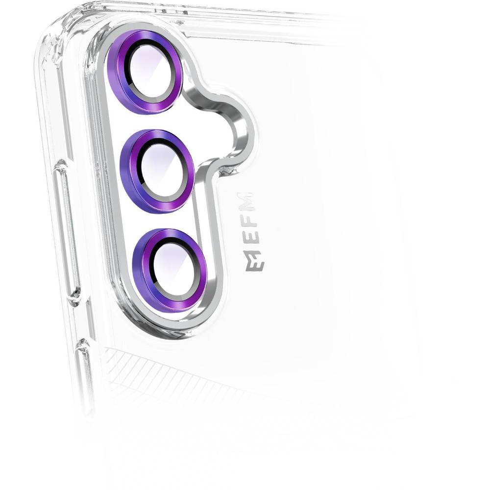 EFM Camera Lens Screen Armour for Galaxy S24 Rainbow