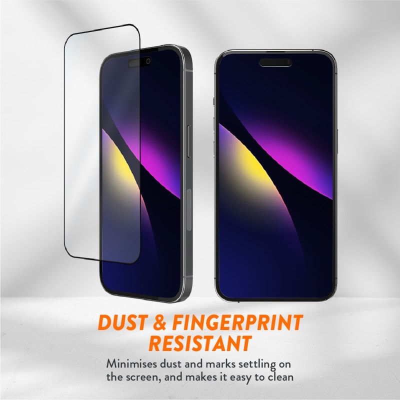 EFM Impact Glass Screen Armour For iPhone 15 Pro - Clear