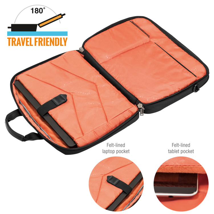 Everki 16-Inch Flight Travel Friendly Laptop Bag Briefcase