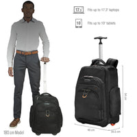 Thumbnail for Everki Atlas Wheeled Laptop Backpack upto 13-Inch to 17.3-Inch