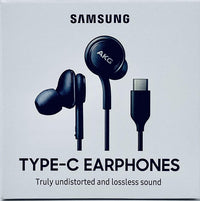 Thumbnail for Samsung AKG Type-C In-Ear Earphones - Black (S22|S20|S21|Note 20| Ultra|Samsung USB-C phones)