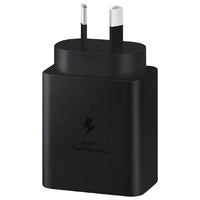 Thumbnail for Samsung 45W AC Charger Power Adapter(2024 MODEL) with extra-long 1.8m USB-C Cable - Black